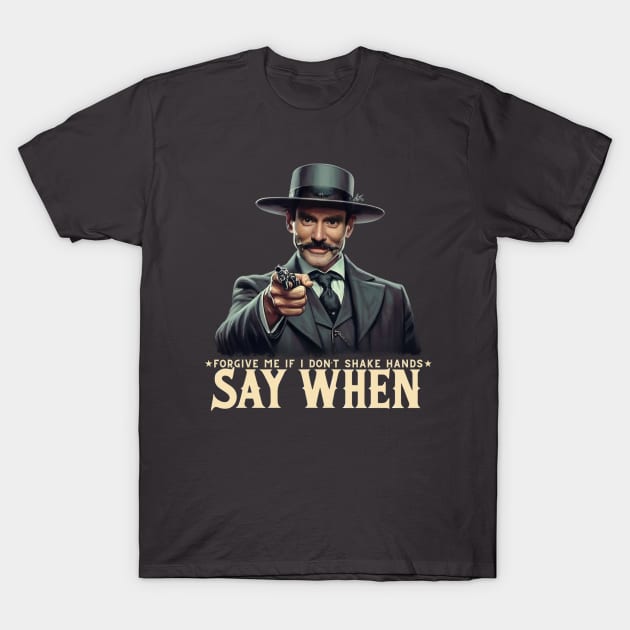 Doc Holiday T-Shirt by unn4med